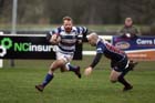 Can't stop Tynedale's Hamish Smales scoring a try against Old Albanians. Photo: David T. Hewitson/Sports for All Pics
